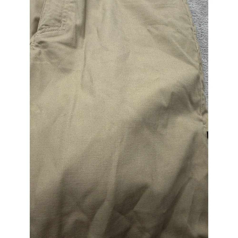 Oakley Pants Mens Measured 36x33 Beige Chino Slim Fit Canvas‎ Pockets Straight